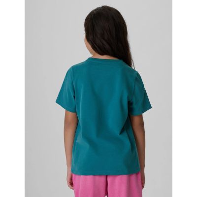 2. Regular T-shirt with print for girls 4F 4FJKAW26TTSHF4428-46S