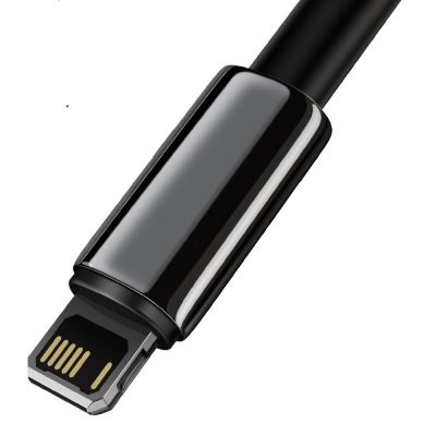 2. Baseus Tungsten USB - Lightning cable 2.4 A 1 m black (CALWJ-01)