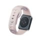8. 3mk Silicone Watch Strap for Apple Watch 42 / 44 / 45 / 49 mm - Burgundy