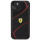 3. Ferrari Twist Metal Logo case for iPhone 15 Plus - black