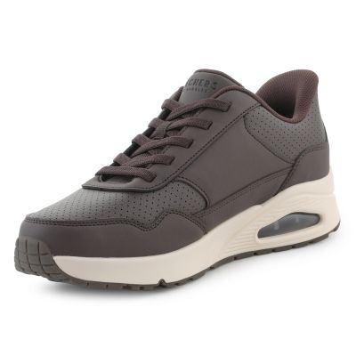 3. Skechers UNO Banksia Luxe 183023-CHOC Chocolate