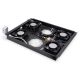 4. Digitus 19" Ventilation Panel for Unique Series Server Cabinets, 4 x Fan, Thermostat, Black
