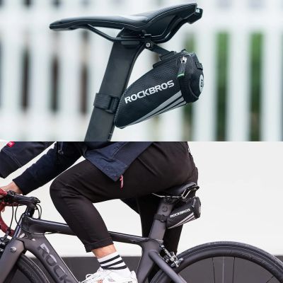 4. Rockbros C28 bicycle bag under the saddle - black