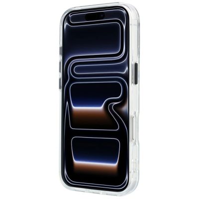 5. BMW M IML Glossy Metal Logo & Trims MagSafe Case for iPhone 17 Pro / 18 Pro - Transparent