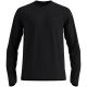 Men’s Odlo ESSENTIAL THERMAL Mid Layer Mock-Neck Sweatshirt, Black