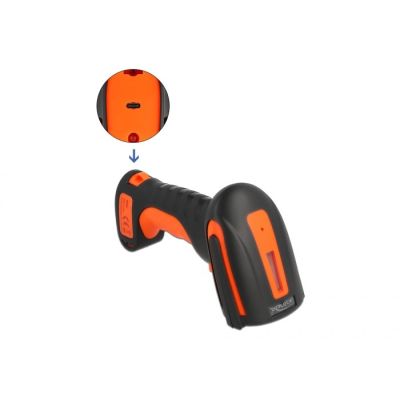 2. DeLOCK Industrialists 1D and 2D barcode scanner with 2.4 GHz or Bluetooth or USB