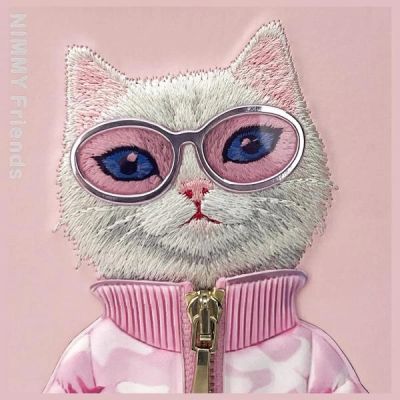 7. Nimmy Cool&Cute 2.0 Case for iPhone 15 Pro Max - Pink