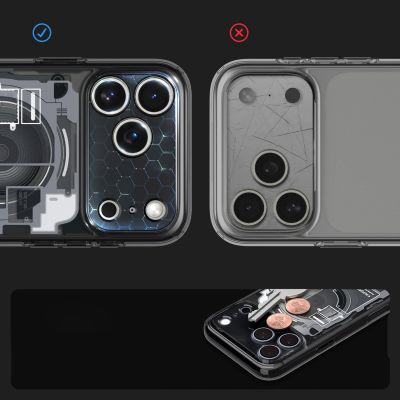 12. Spigen Ultra Hybrid MagSafe Zero One Case for iPhone 18 Pro / 17 Pro - Black