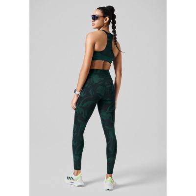 3. CASALL Essential Printed Tights green leggings