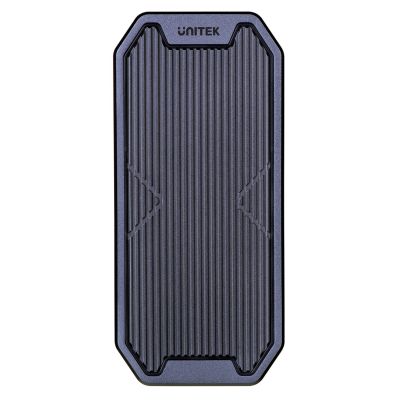 6. UNITEK USB-C M.2 SSD NVME/SATA Enclosure, 10GBPS, RGB