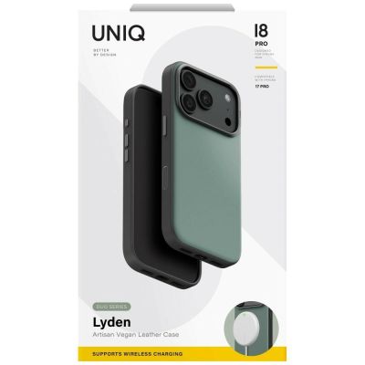 6. Uniq Lyden DS Magclick Charging Case for iPhone 18 Pro / 17 Pro - Green