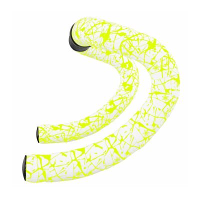 SUPACAZ SUPER STICKY SPLAT Wrap White Yellow