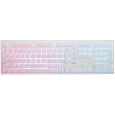 Ducky One 3 Classic Pure White Gaming Keyboard USB German White