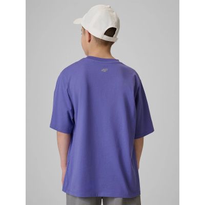 2. Boy's cotton T-shirt 4F 4FJRSS26TTSHM3903-51S