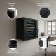 32. Extralink 6U 600x600 Black Wall-Mounted Rack Cabinet