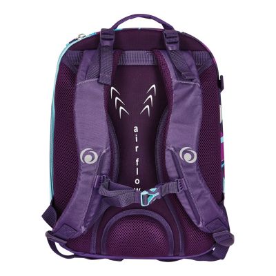 5. Herlitz Ultimate CamoPurple Backpack School Backpack Blue, Purple Polyester