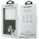 8. Karl Lagerfeld Karl&Choupette Saffiano Pins Case for Samsung Galaxy Z Flip 8 - Black