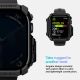 8. Spigen Rugged Armor Case for Apple Watch 10 46mm - Black
