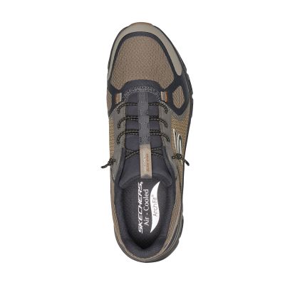 3. Skechers Men's ARCH FIT GLIDE STEP PRO FARDOH 233113 OLBK Athletic Shoes