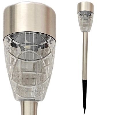SOLAR LIGHT 5,5X39,5CM PRISM INOX