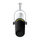 3. Shure MV7+-W - Voice-Over/Vocal Microphone with XLR/USB-C Connector White