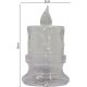 9. DECORATIVE CANDLE 5x8CM DECORATED LED