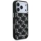 4. Karl Lagerfeld IML KL Monogram MagSafe Case for iPhone 17 Pro - Black