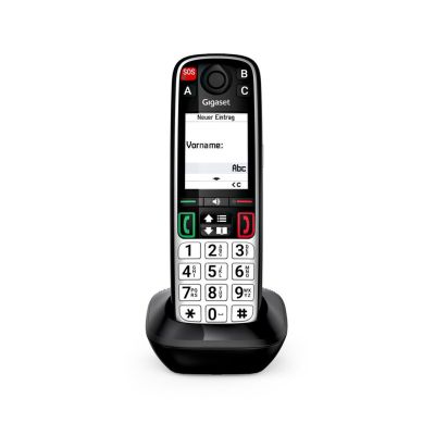 6. Gigaset EASY 500HX Analog/DECT Phone Caller Name and ID Black, Silver