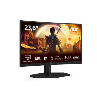14. AOC G4 C24G42E Computer Monitor 59.9 cm (23.6") 1920 x 1080 px Full HD LED Black, Red