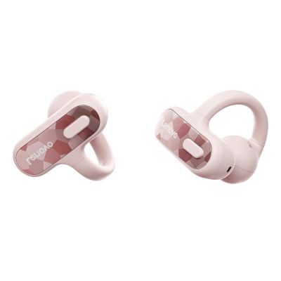 4. Lenovo X500 | Open-Ear Clip-on Earbuds | Built-in microphone | Bluetooth | Pink