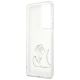 7. Karl Lagerfeld Choupette Fun Case for Samsung Galaxy S21 Ultra - Transparent
