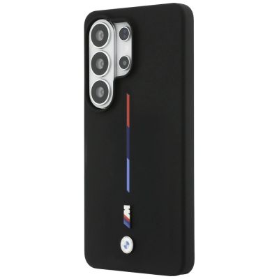 2. BMW M Silicone Tricolor Line MagSafe Case for Samsung Galaxy S26 Ultra - Black