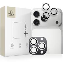 Tech-Protect Camring Fit+ Camera Cover for iPhone 14 Pro / Max / 15 Pro / Max / 16 Pro / Max / 17 Pro / Max - Silver
