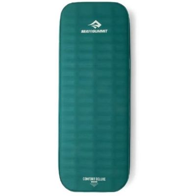 4. SEA TO SUMMIT Comfort Deluxe Mat Rain Forest Self-Inflating Mat