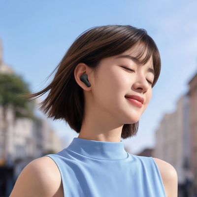 6. QCY MeloBuds N30 In-Ear Headphones with ANC Bluetooth 5.4 IPX4 - Black