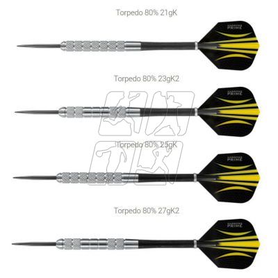 5. Harrows Torpedo 80% Steeltip HS-TNK-000013163