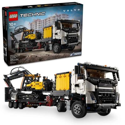 7. LEGO Technic 42175 Volvo FMX Truck and EC230 Electric Excavator