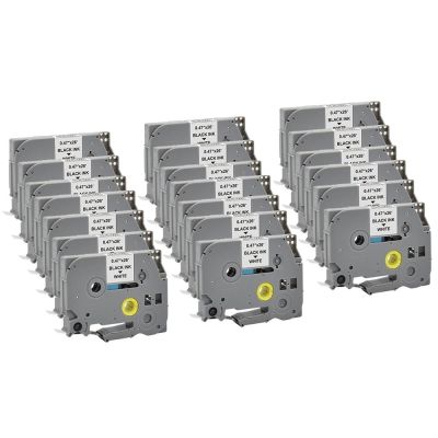2. G&G 21568 Labeling Tapes Black on White TZe
