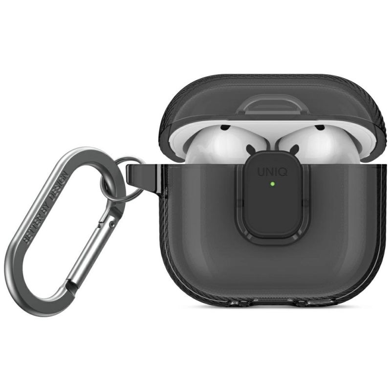 Uniq Glase Pro Case for AirPods 4 - Black