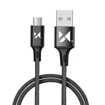 Wozinsky cable USB - microUSB 2,4A 1m black (WUC-M1B)