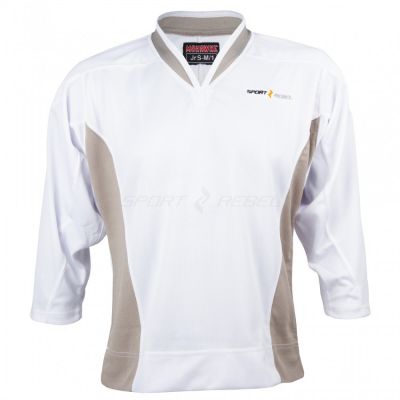 Sportrebel Jr MOHAWK hockey jersey - white