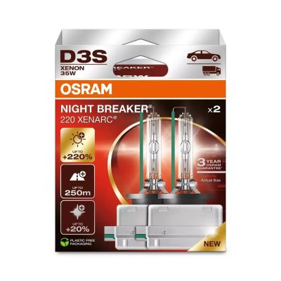 D3S 42V 35W PK32D-5 XENARC NIGHT BREAKER 220 White 4500K Bulb Kit