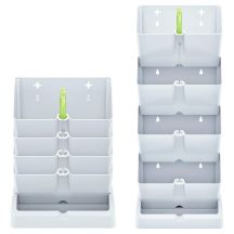 VERTICAL GARDEN FLOWER BED STANDING WHITE