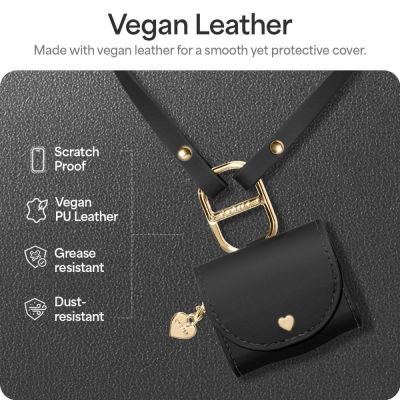 9. Spigen Cyrill Mini Bag for AirPods 4 - Black