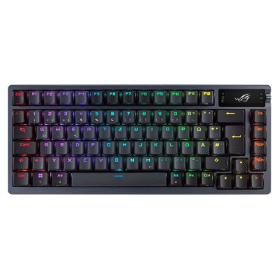 5. ASUS ROG Azoth Gaming Keyboard USB + RF Wireless + Bluetooth QWERTY Black