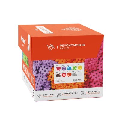 3. MARIOINEX Mini Waffle Blocks, 500 pieces