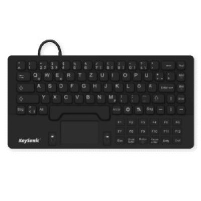 4. KeySonic KSK-5031IN (DE) keyboard Universal USB QWERTZ German Black