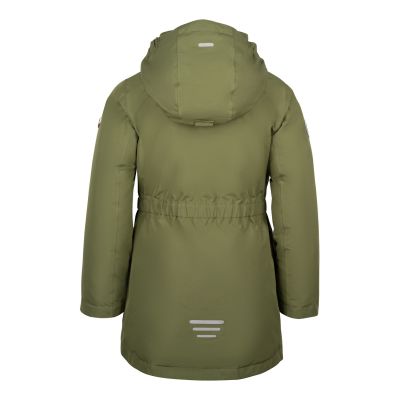 2. Trollkids Girls Alesund Coat Children's Winter Hooded Jacket Waterproof Down Green (301-323)