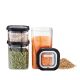 GEFU 12807 Rectangular Set 1.4 l Black, Transparent 3 pcs.