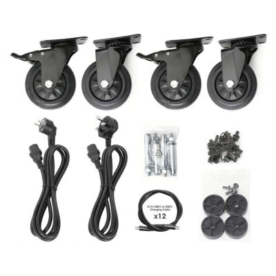 10. MANHATTAN 12-LAPTOP CHARGING CABINET 12X USB-C